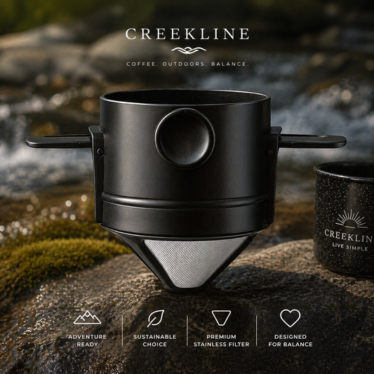 Reusable Pour Over Coffee Dripper – Portable Filter for Fresh Coffee Anywhere
